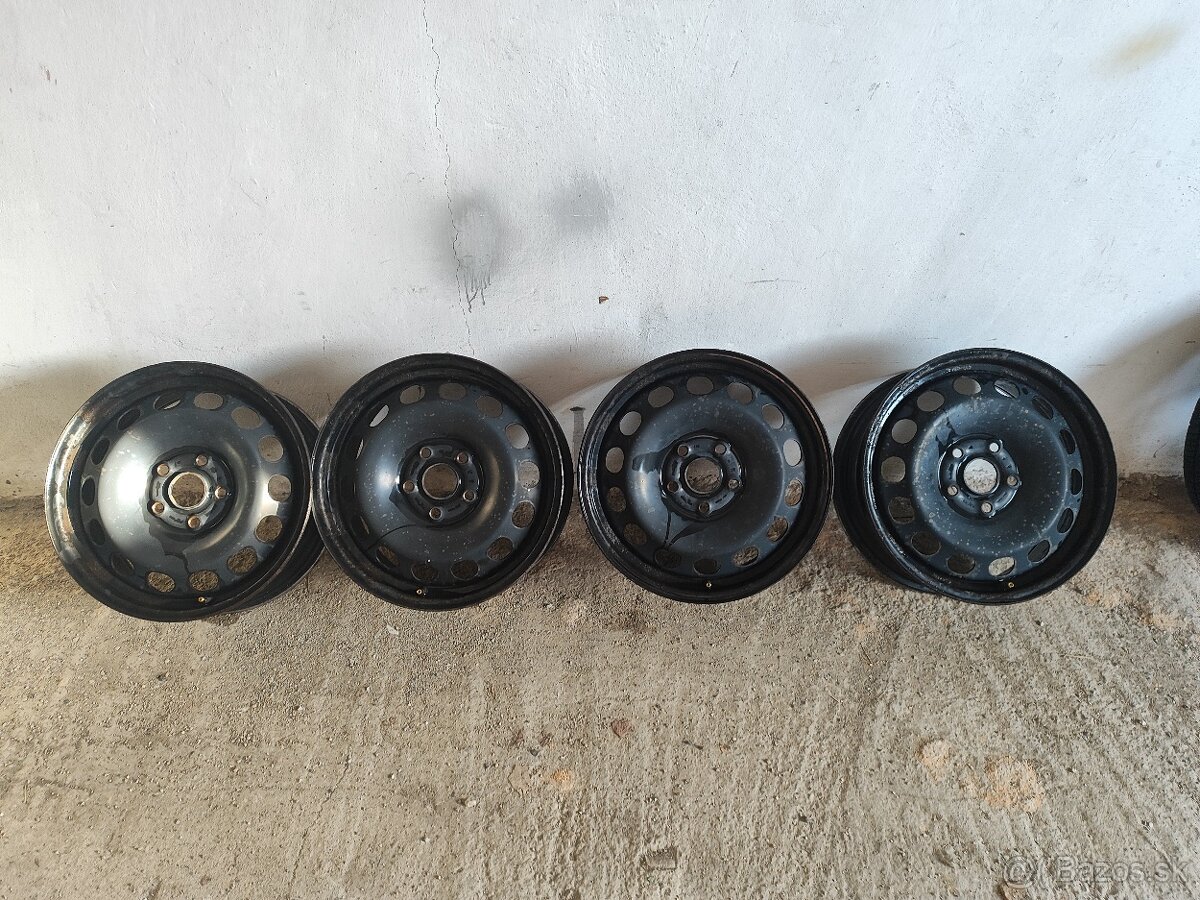 plechove disky R16, 5x112, 4 ks, 20 euro