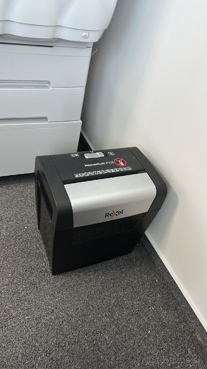 Predaj zanovnu skartovacku rexel momentum x308