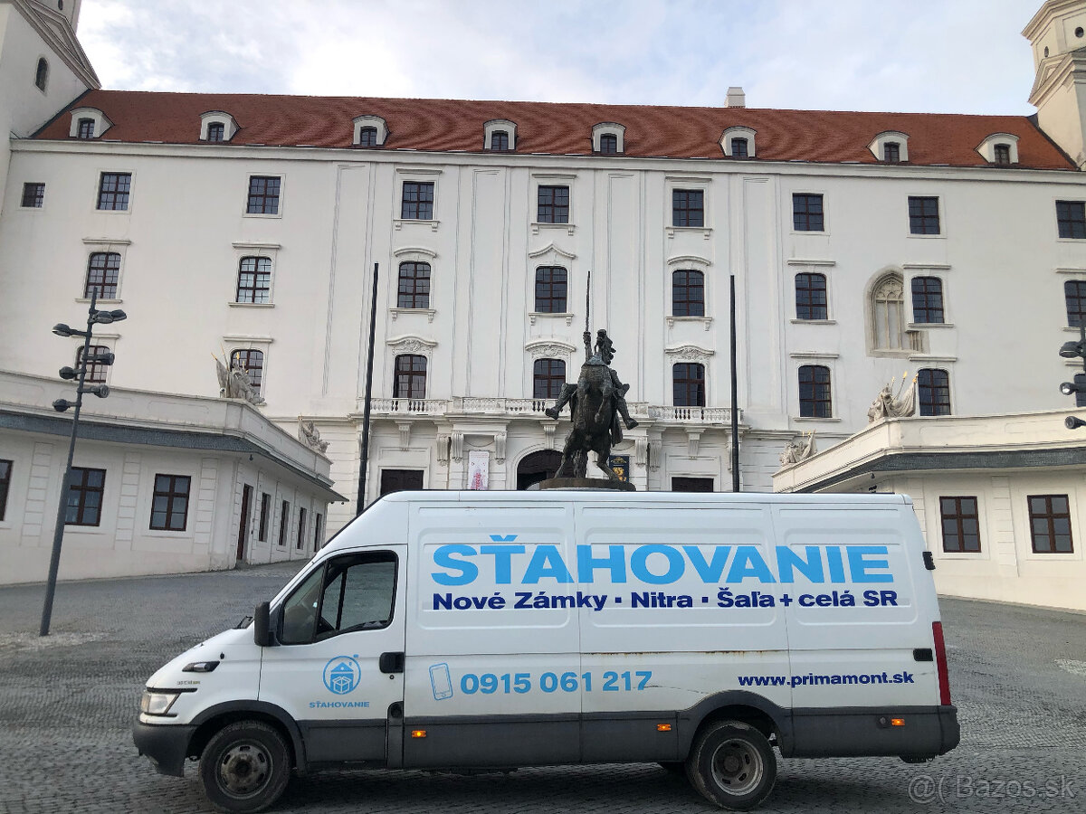 Sťahovanie Bratislava, preprava, vypratávanie