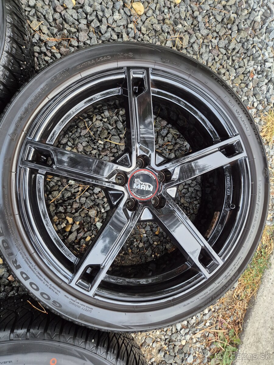 Elektrony MAM 5x100 215/45 r18