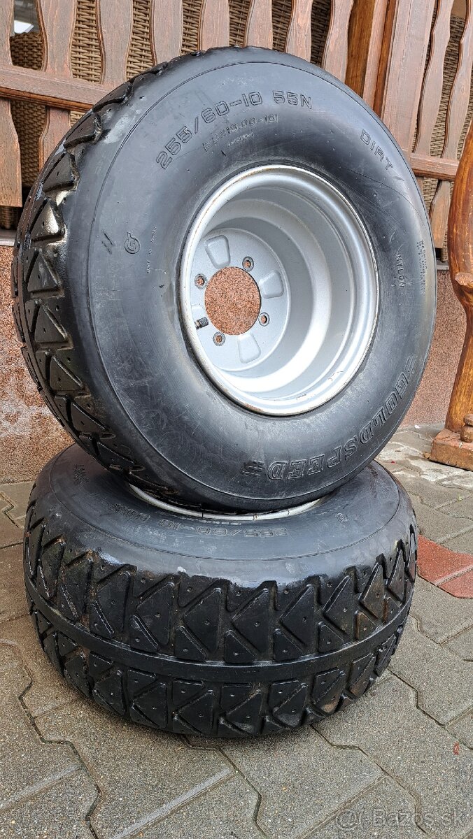 Kolesa na štvorkolku 10"