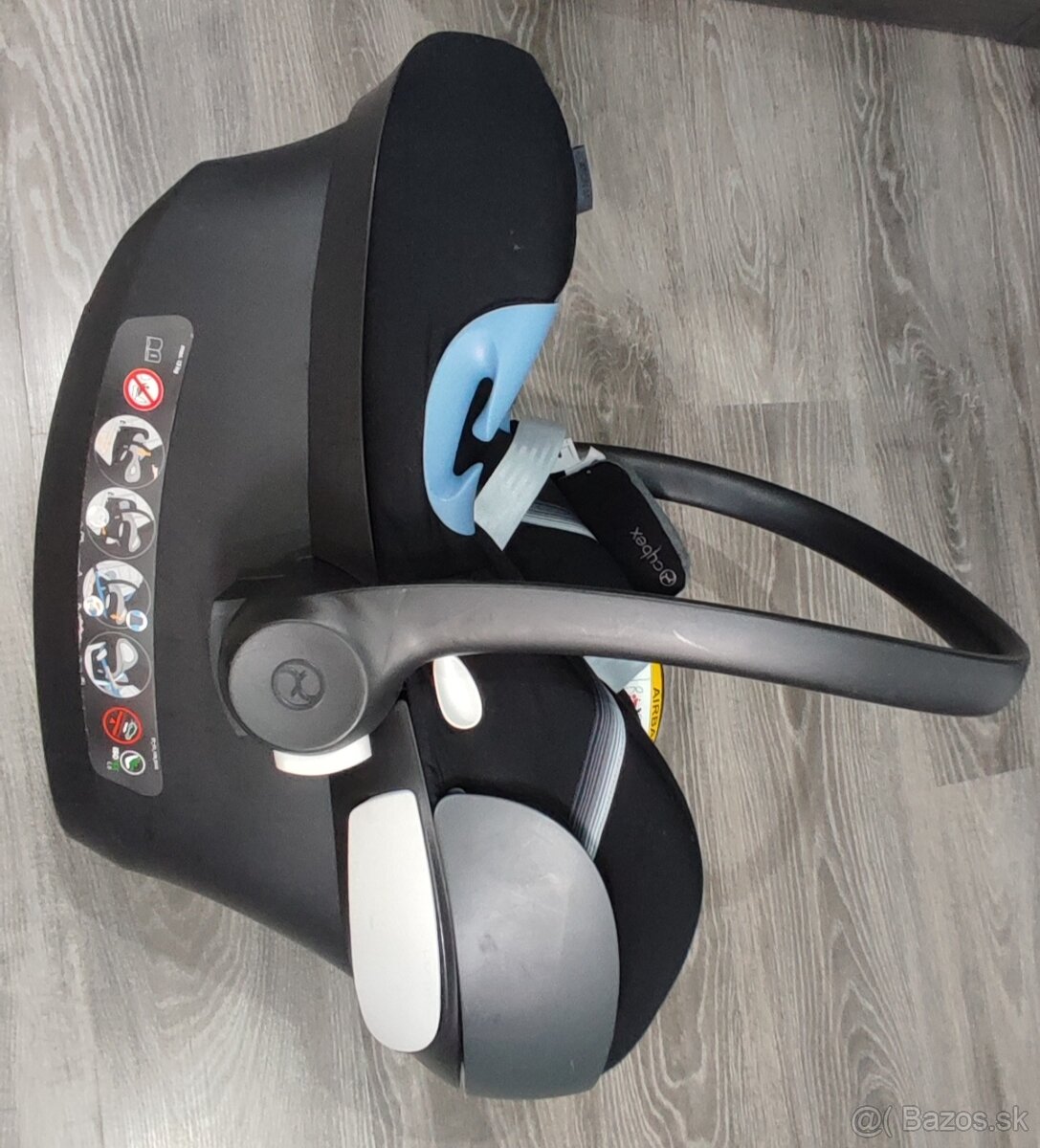 Predám zachovalé ako nové vajíčko Cybex aton 5 M.