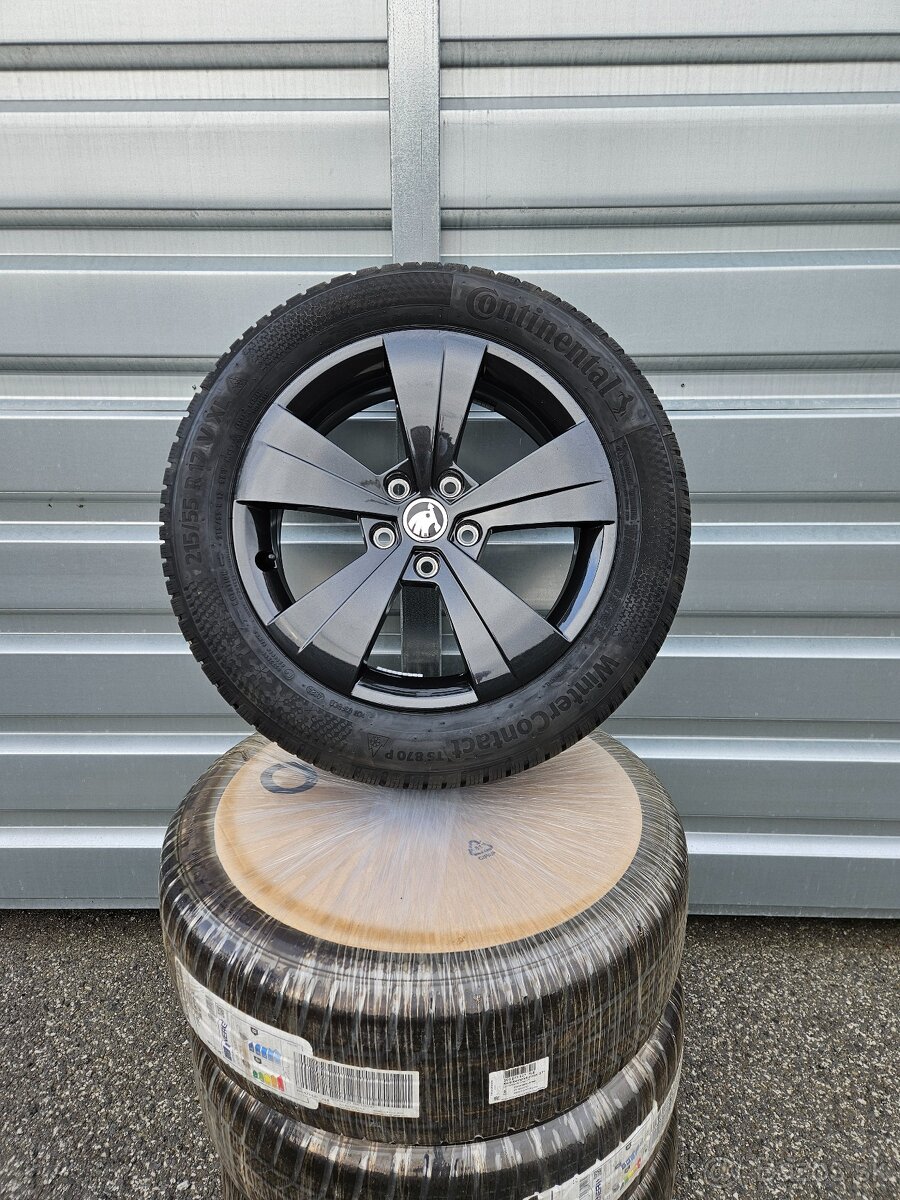 Nová zimní alu kola Triton 17" Škoda Superb 215/55 R17