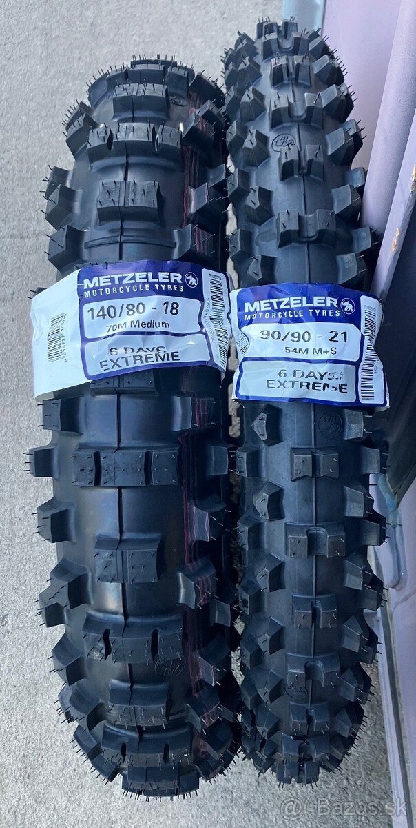 Metzeler six days 140-80-18