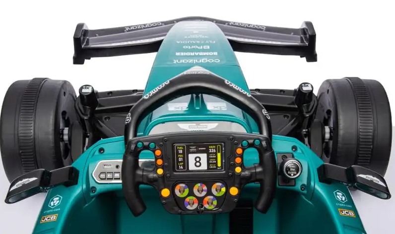 Detské auto s licenciou Aston Martin F1