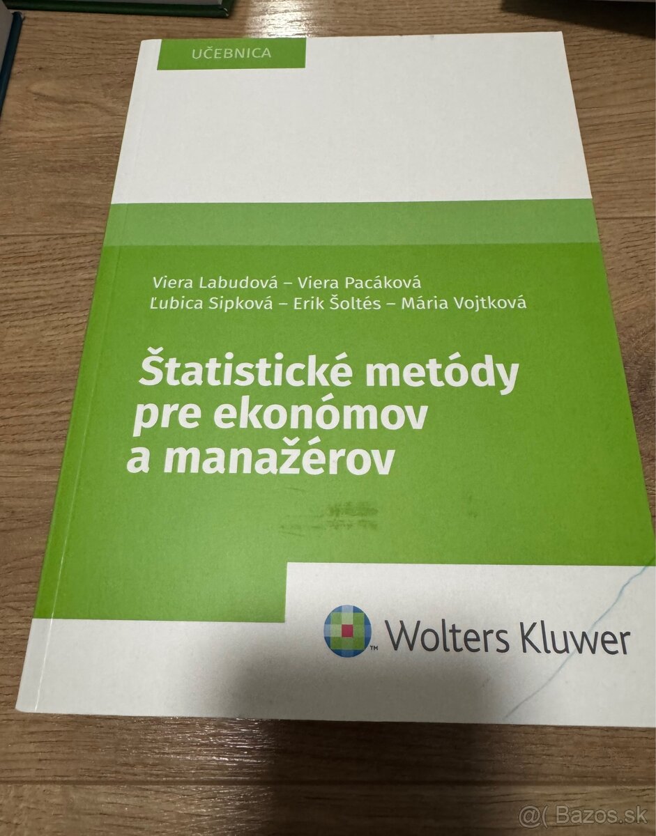 Štatistické metódy pre ekonómov a manažérov