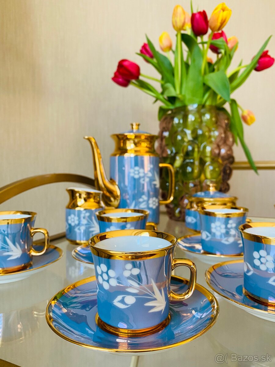 Československá porcelánová súprava Valaská Belá