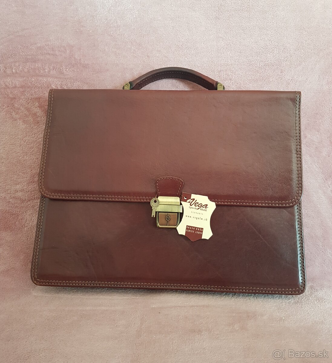 Kožená pánska aktovka