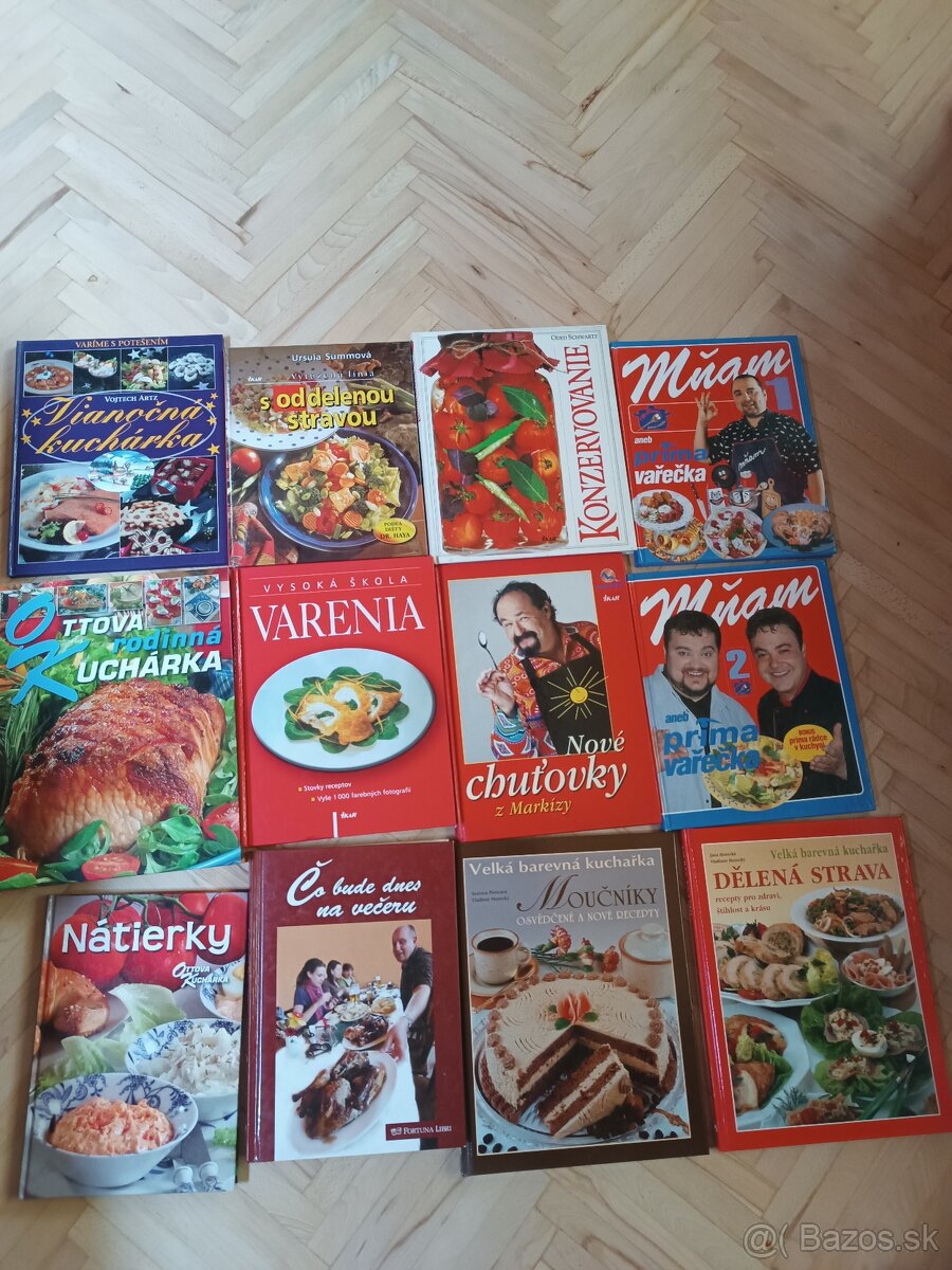 Predám kuchárske knihy