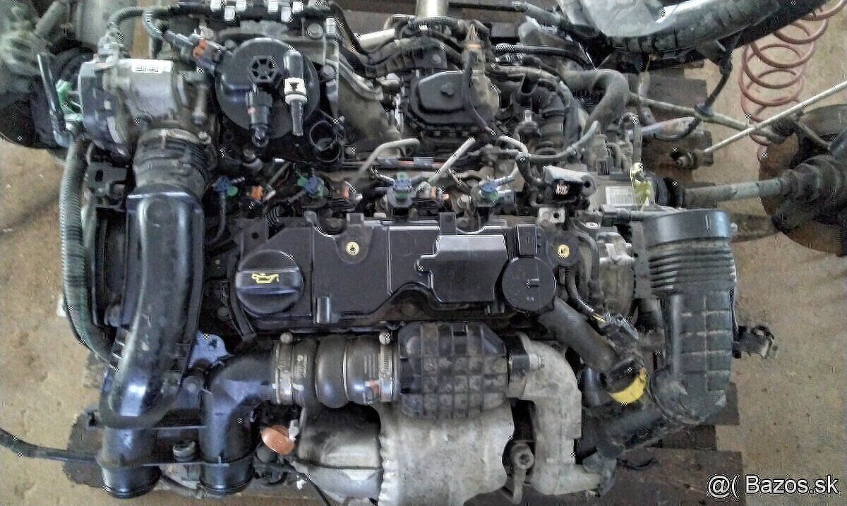 PEUGEOT PARTNER 1.6 HDI 2016 8V predám MOTOR BH02, motor BHY