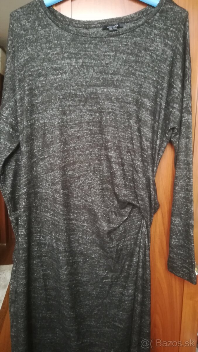 Šaty v. 46-48, pulovre xl-xxl