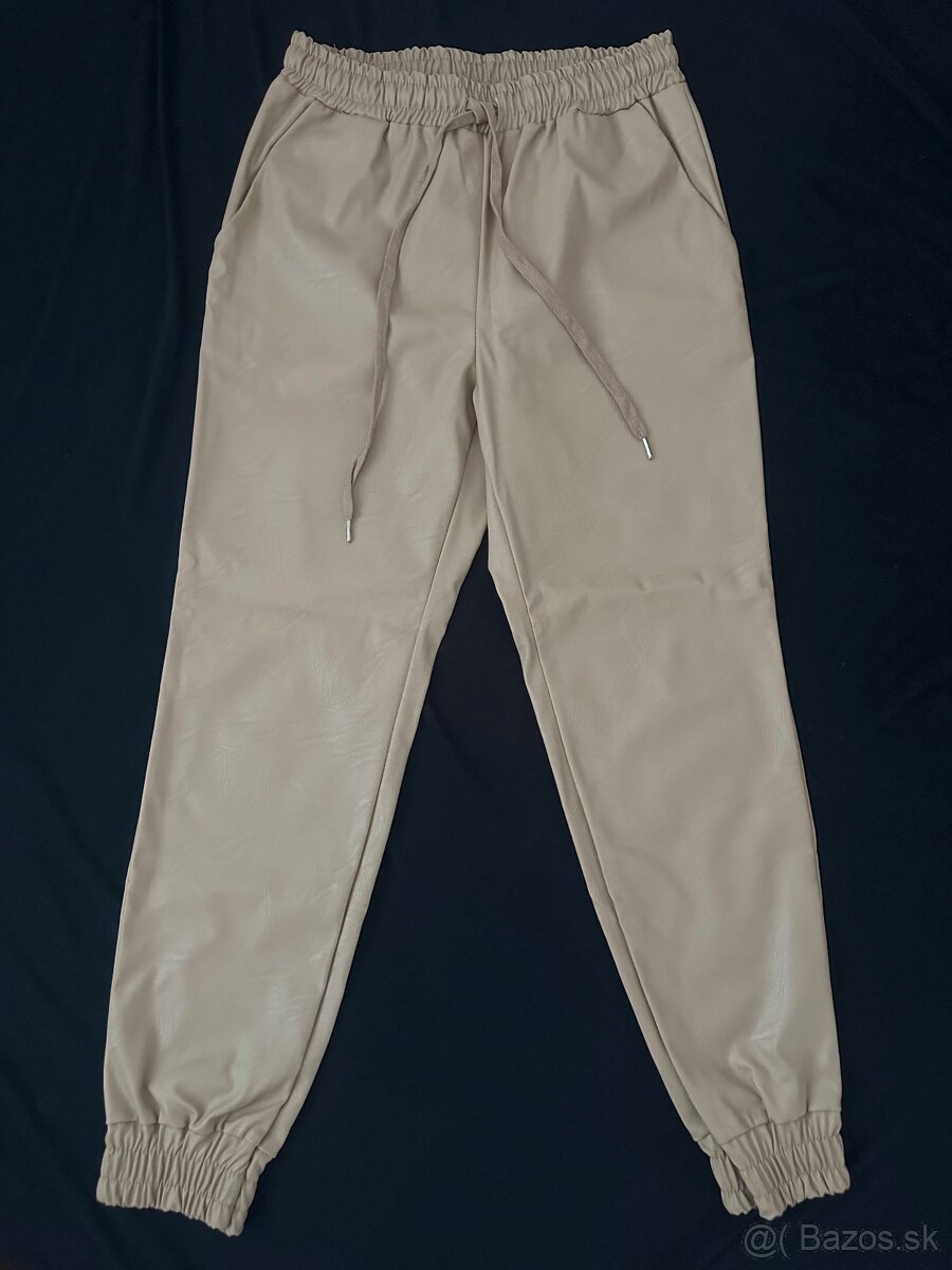 Dámske kožené nohavice