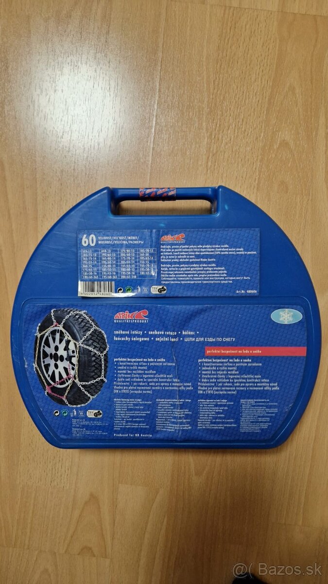 Snežné reťaze, veľkost 60 (nepoužité)