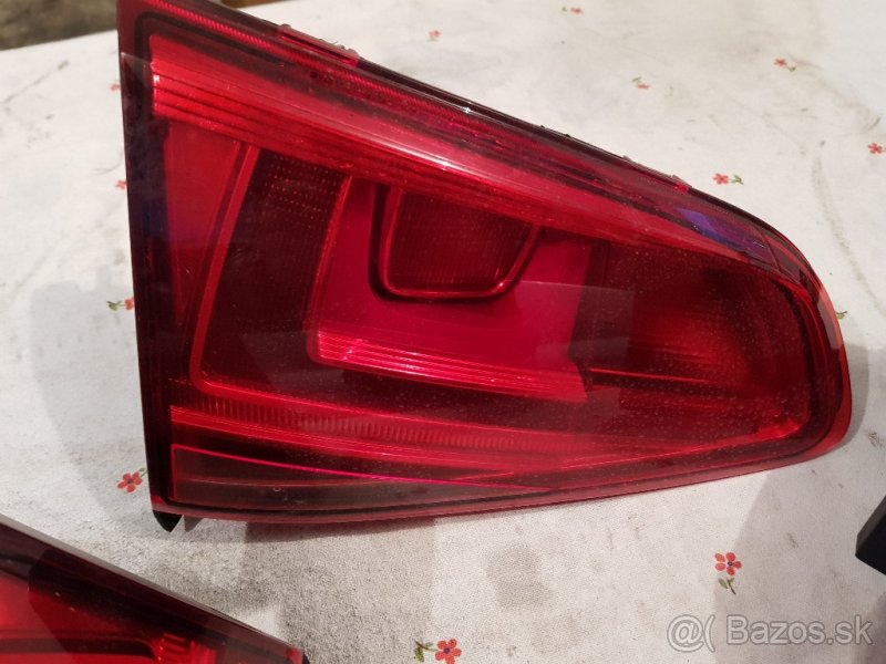 Zadné lave svetlo golf VII