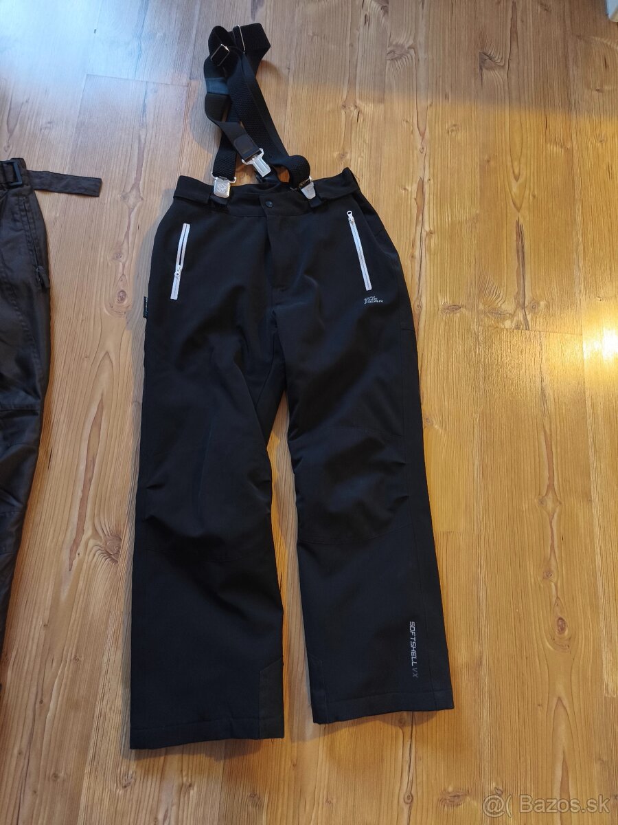 Lyžiarske softshellove nohavice 152