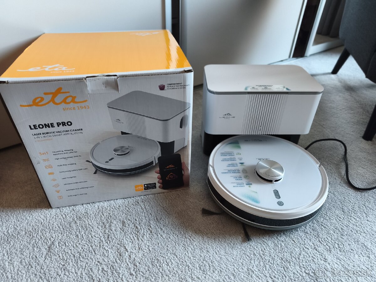 Robotický vysávač ETA leone