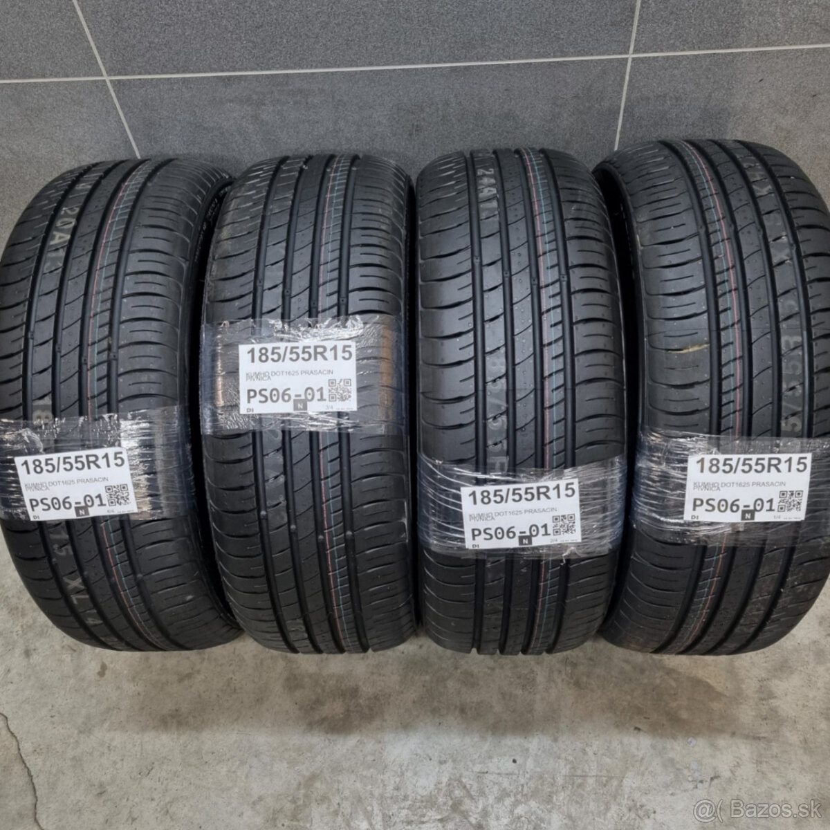 Letné pneumatiky 185/55 R15 KUMHO