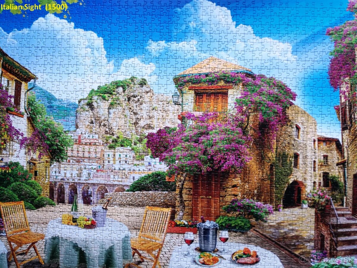 Puzzle 1500 dielikové  Taliansko