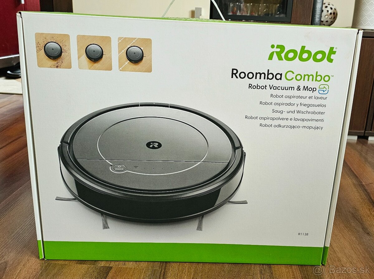 Predám i-Robot Roomba Combo