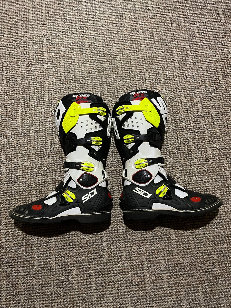 5x MX enduro boty velikost 43