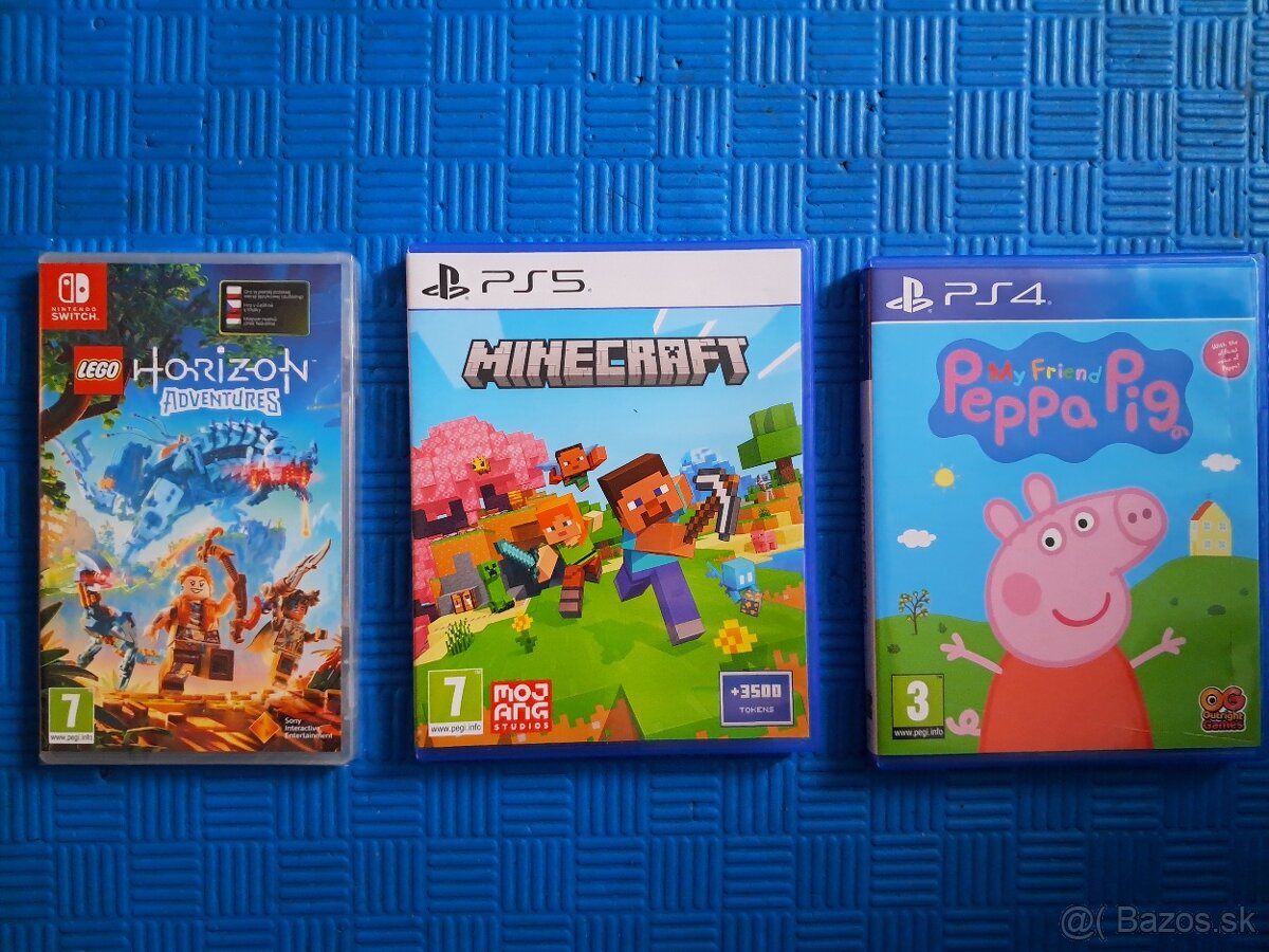 Hry ps5, nintendo