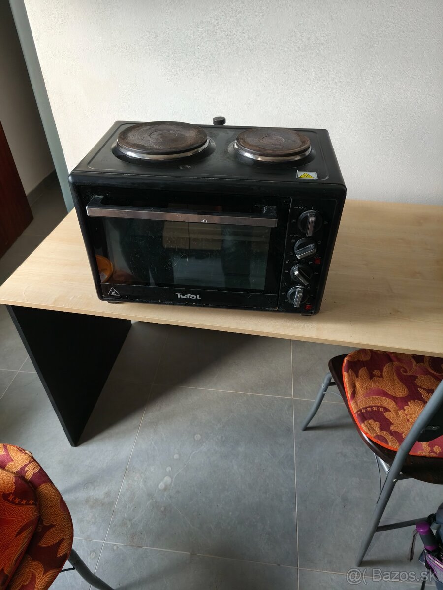 Elektrická dvojplatnička s rúrou
