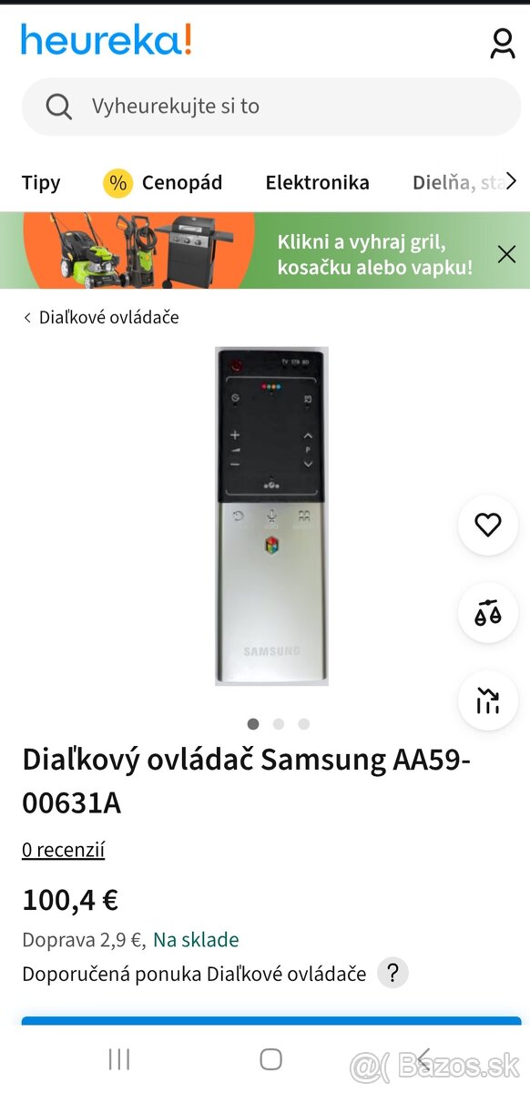 Samsung magický ovládač