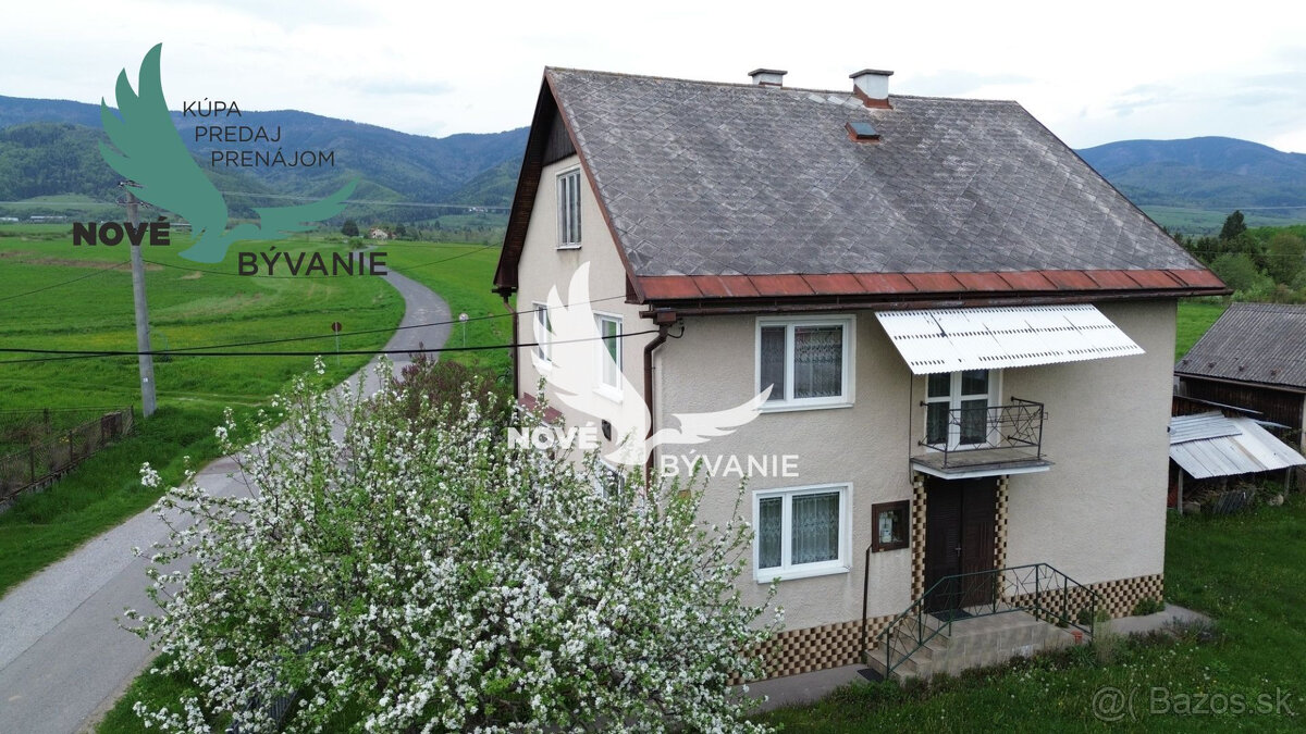 Pekný zachovalý rodinný dom v obci Závadka nad Hronom