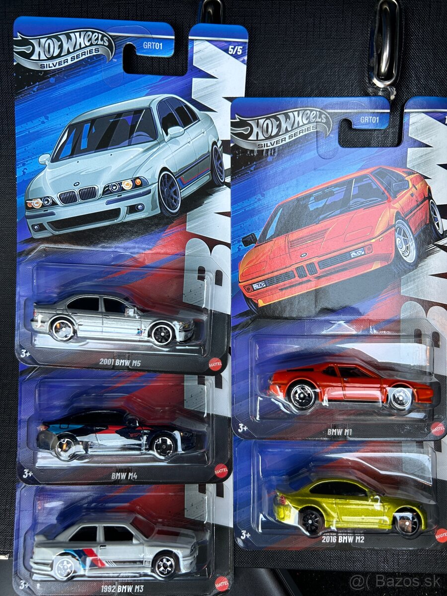 Hotwheels silver series BMW