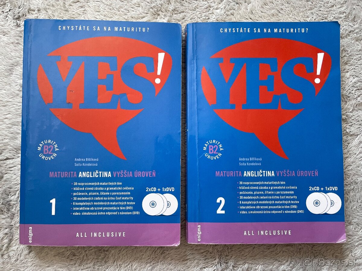 Yes Maturita Angličtina Vyššia úroveň