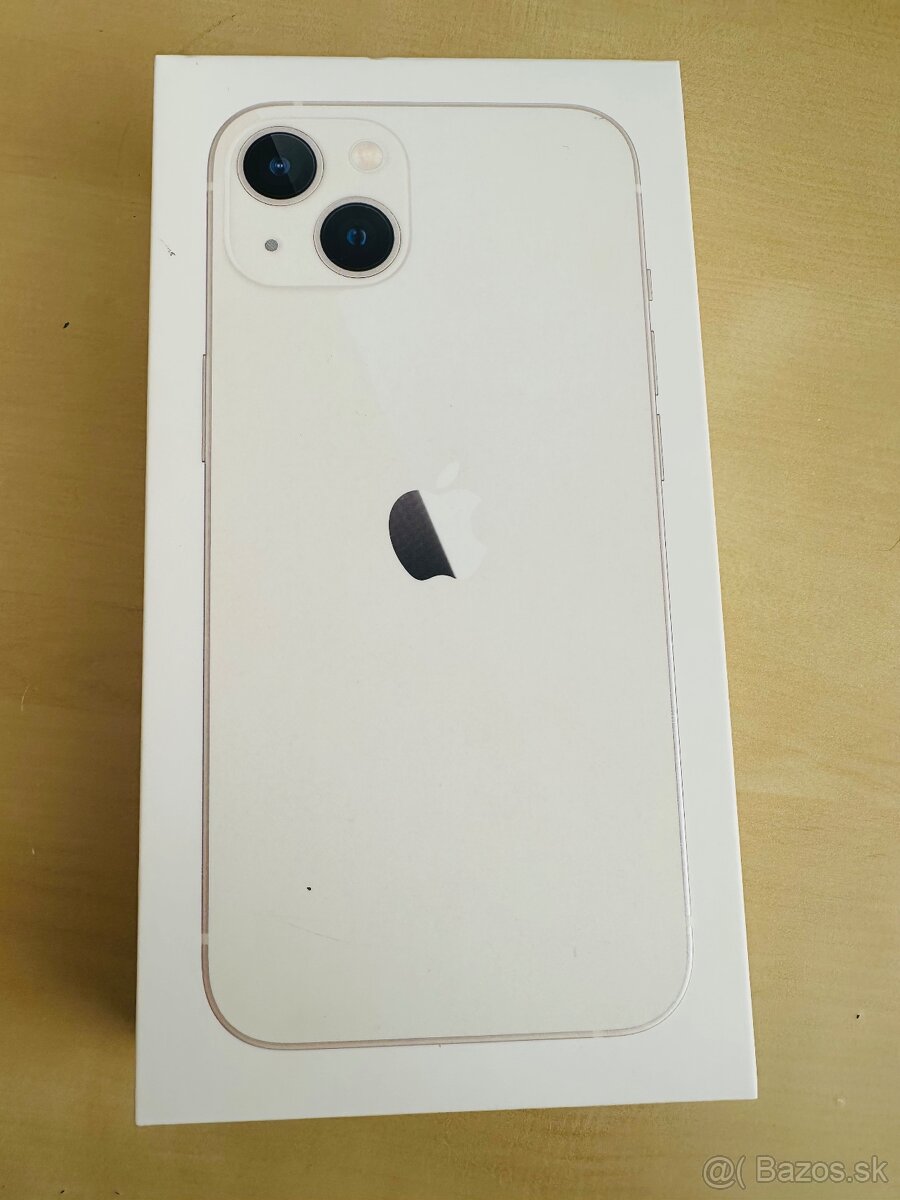 iPhone 13, 128GB, Starlight, nový, neodbalený