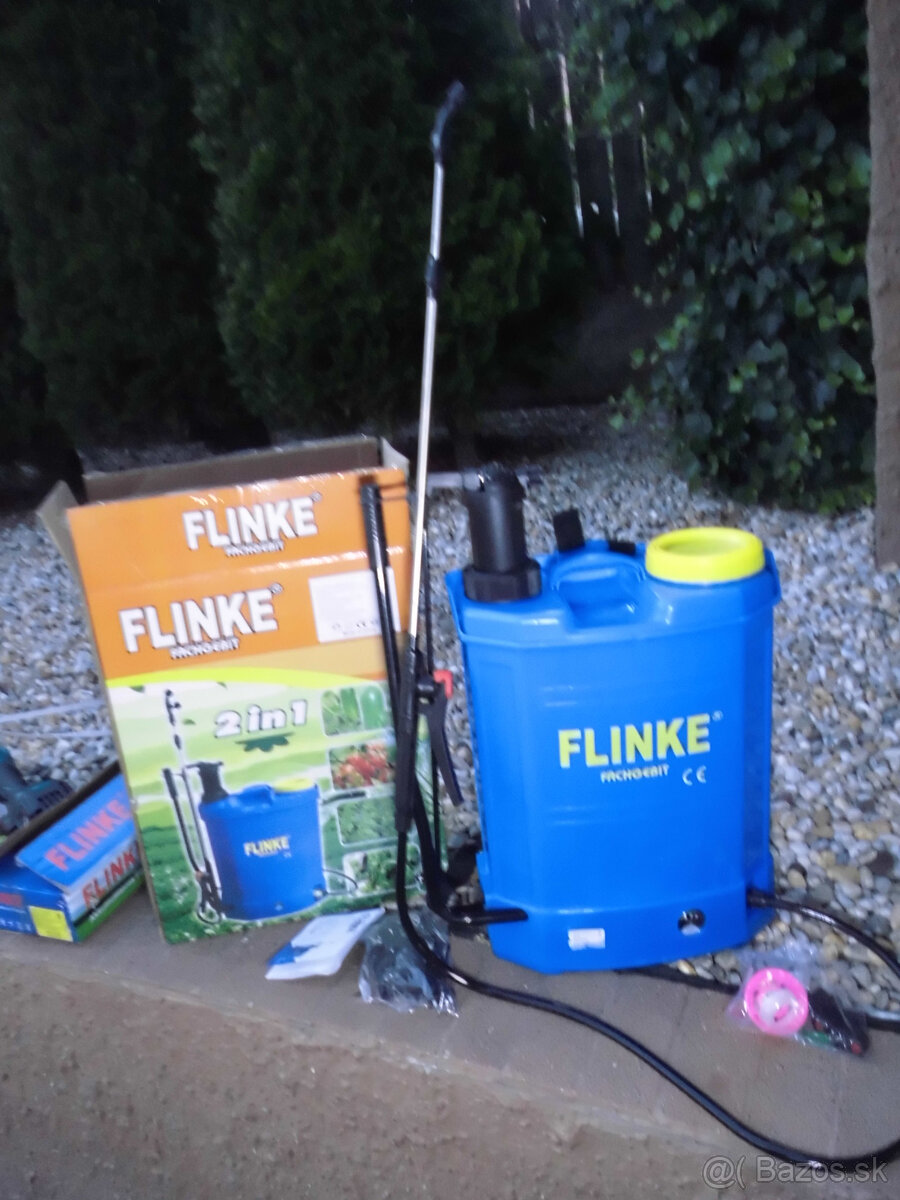 Aku ručný postrekovač 2+1 Flinke 16l -