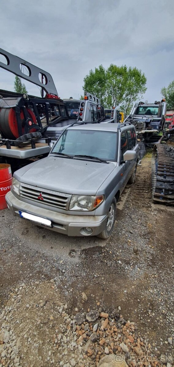 Mitsubishi Pajero Pinin, pojazdné