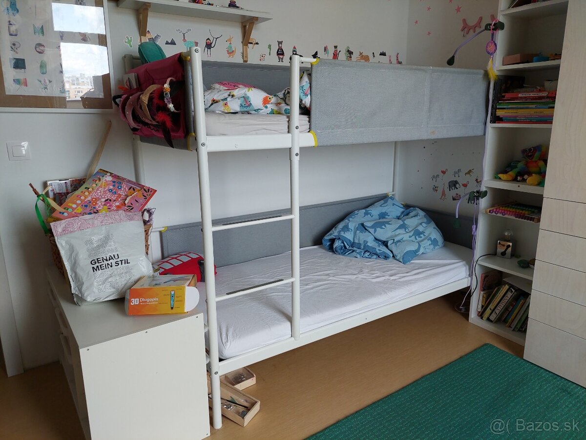 Poschodová posteľ IKEA VITVAL