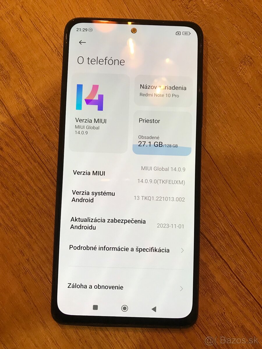 Xiaomi reďmi note 10 pro v perfektnom stave