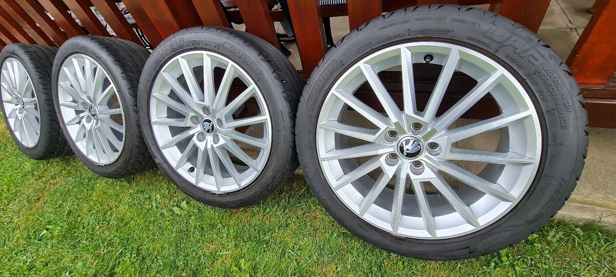 R17 5x100 + 215/45r17 letne škoda