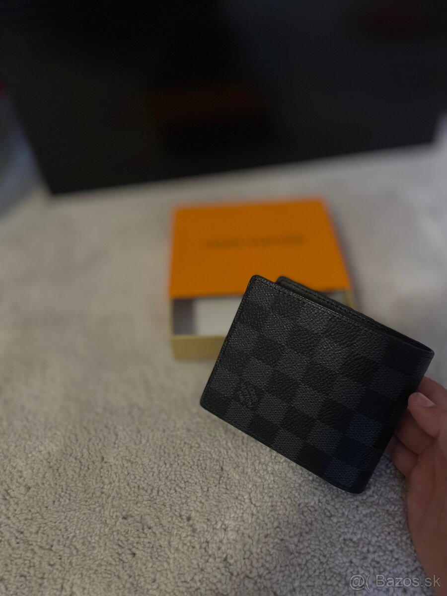 Predám pánsku peňaženku Louis Vuitton – Damier Graphite