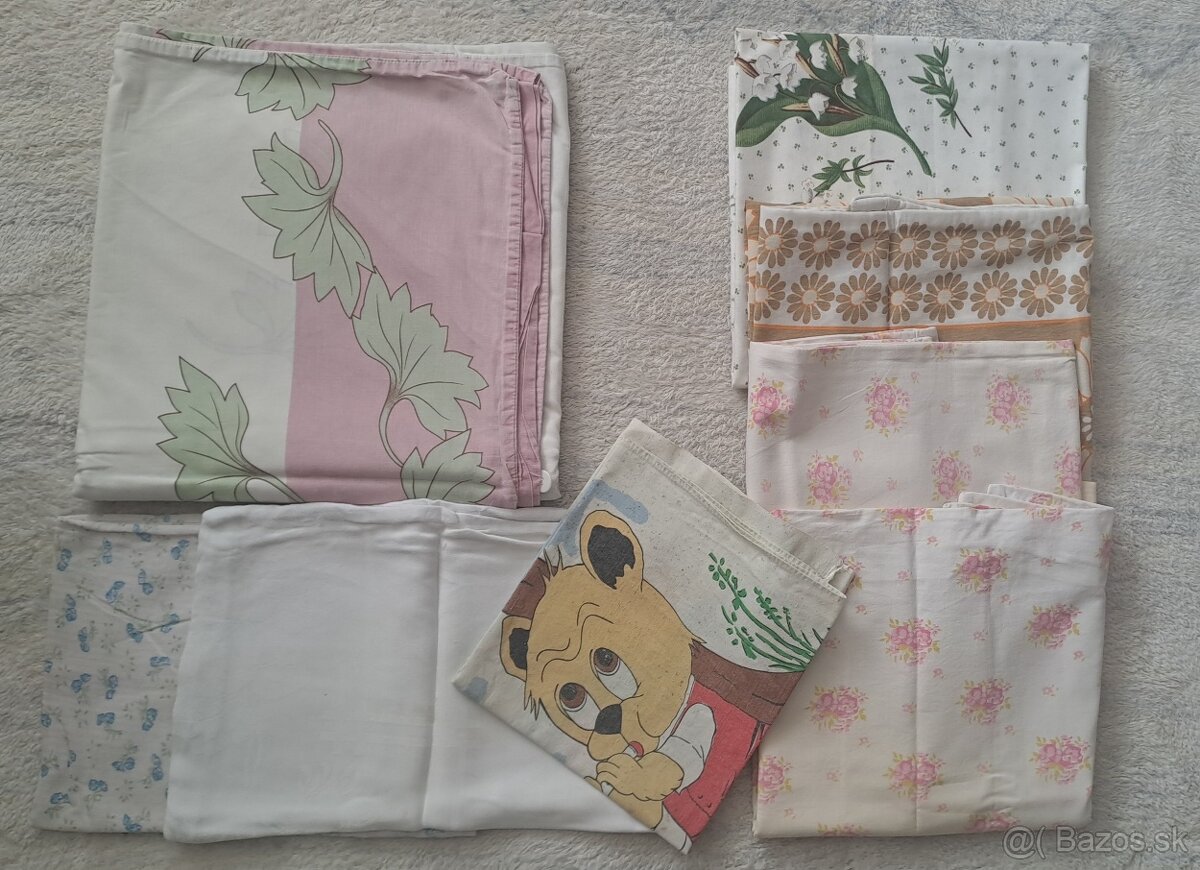 Darujem staršie posteľné prádlo