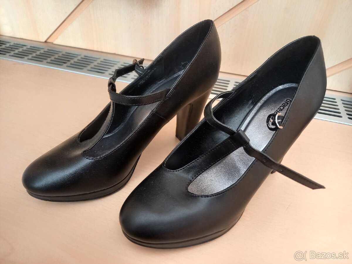 Kožené dámske lodičky Graceland 38