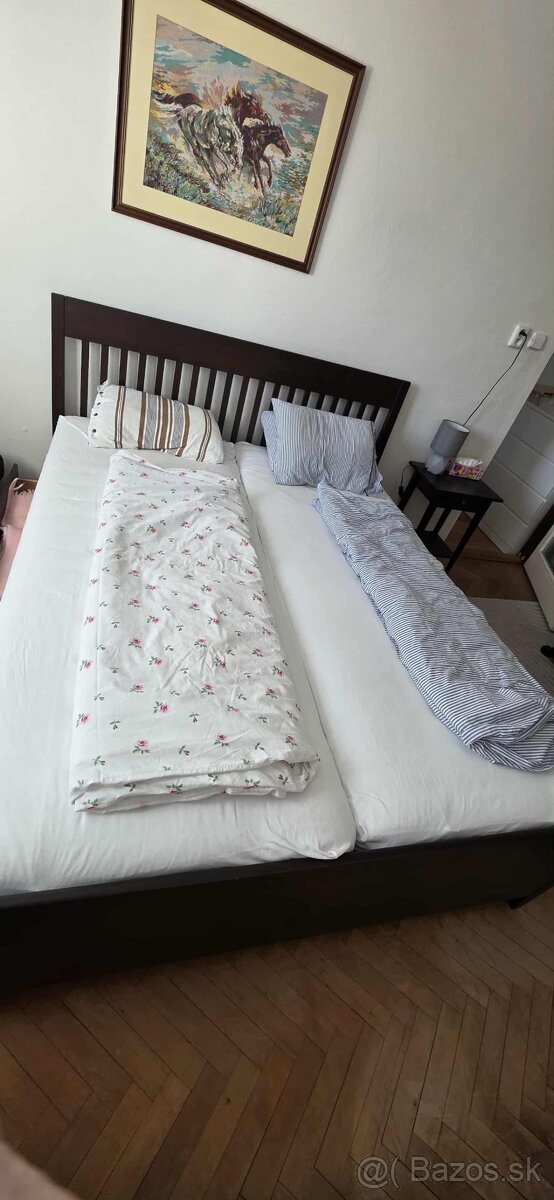 Predám postelny ram IDANAS z Ikea