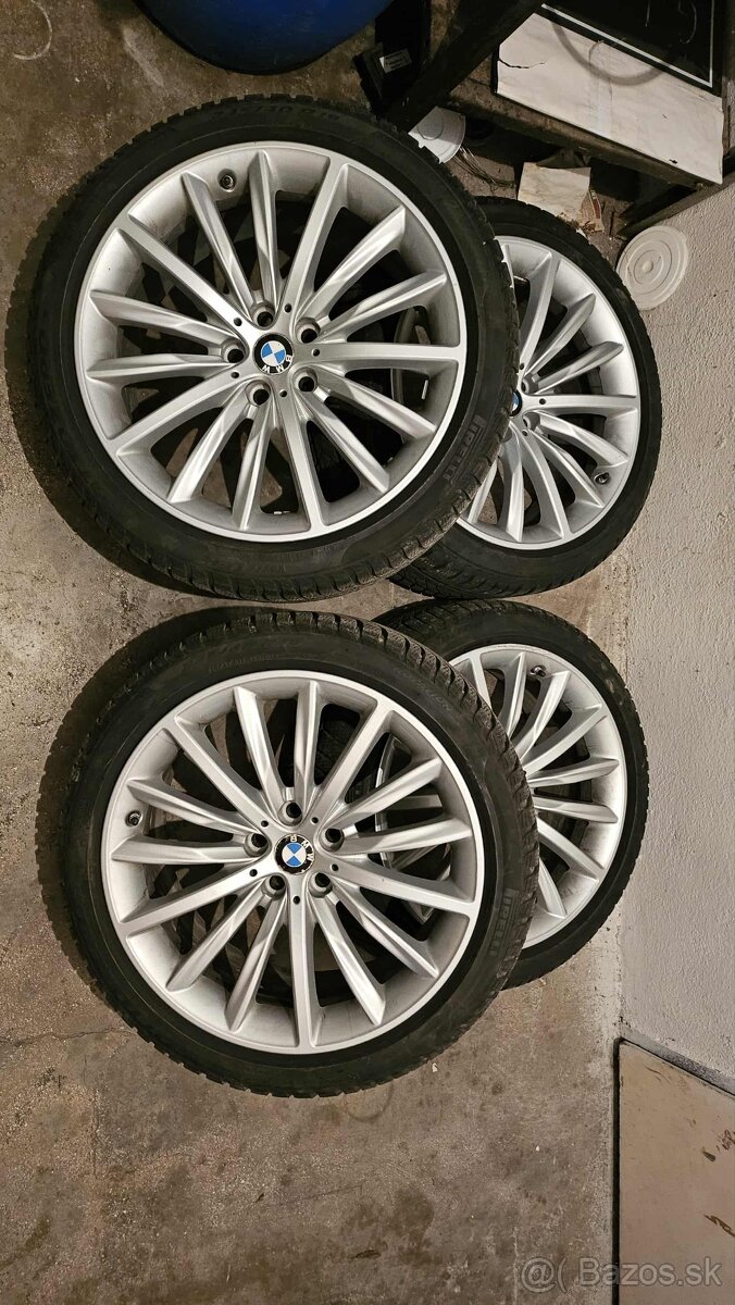 zimne pneu na diskoch na BMW 5