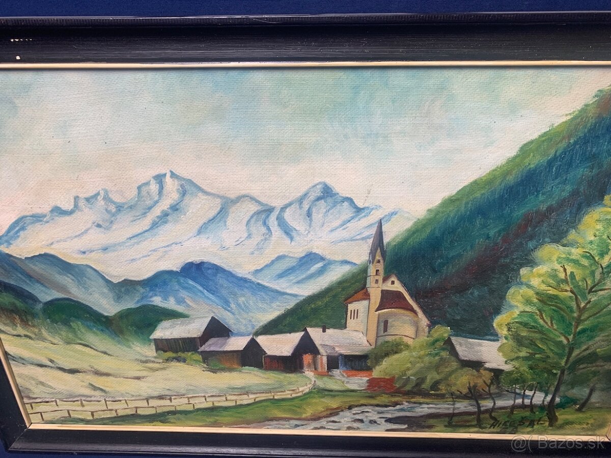 Obraz olejomalba na sololite 47/72cm