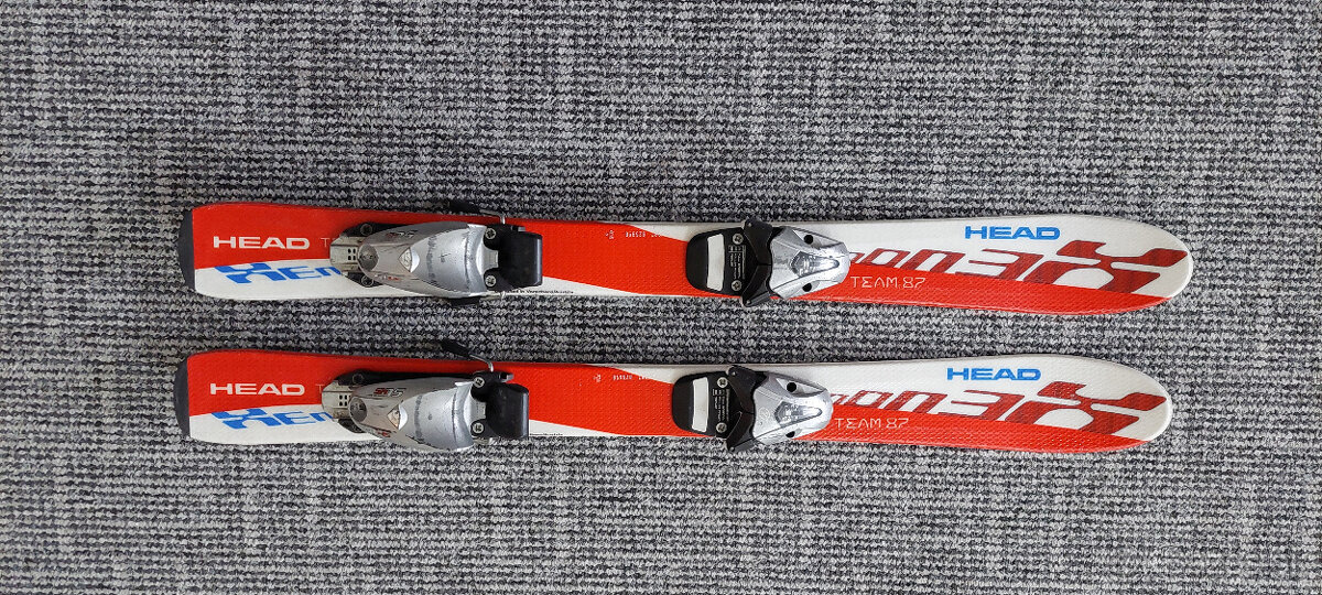 Detské lyže HEAD Xenon Team 87 cm – Ideálne na učenie detí