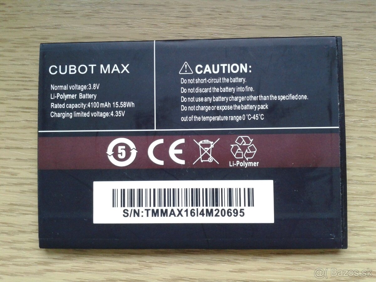 Batéria pre Cubot Max / Umax