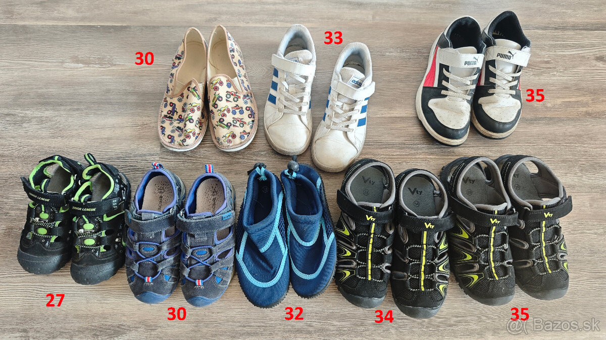 Detská obuv 26-35