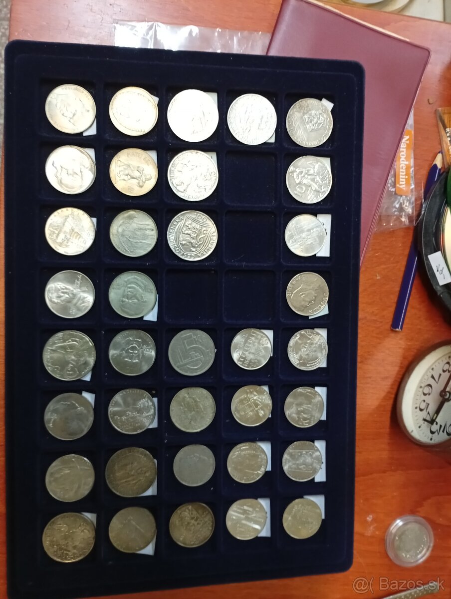 Predám zbierku strieborných mincí