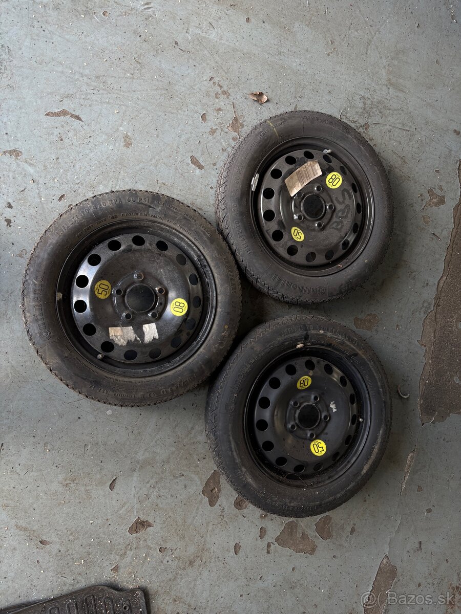 Predám rezervné koleso BMW e46 r16