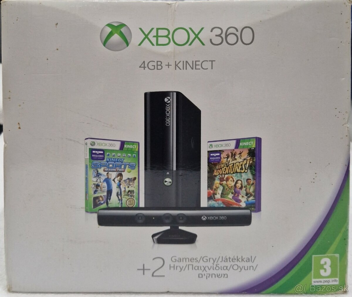 Xbox 360 4gb + kinect