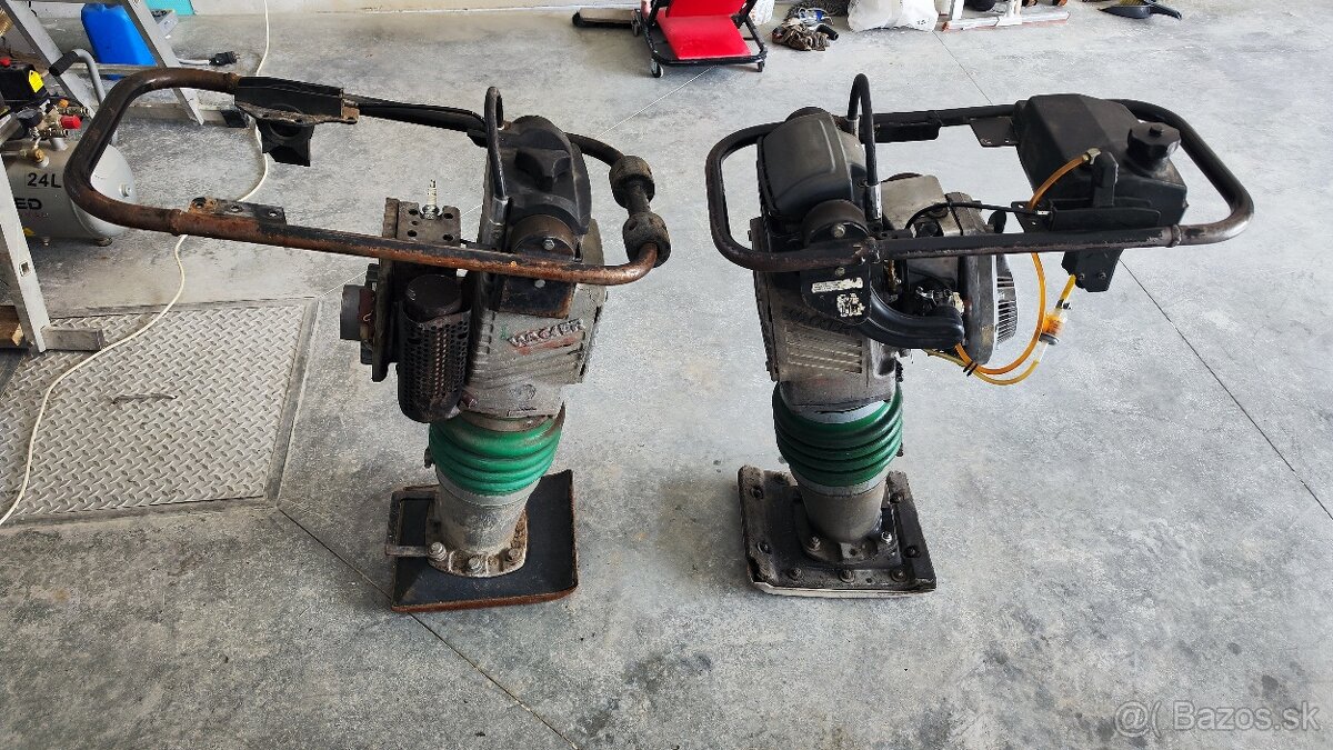 2x Wacker bs60-2, vibračná noha