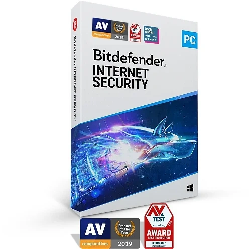 antivirus Bitdefender Internet Security 1 zariadenie/1rok